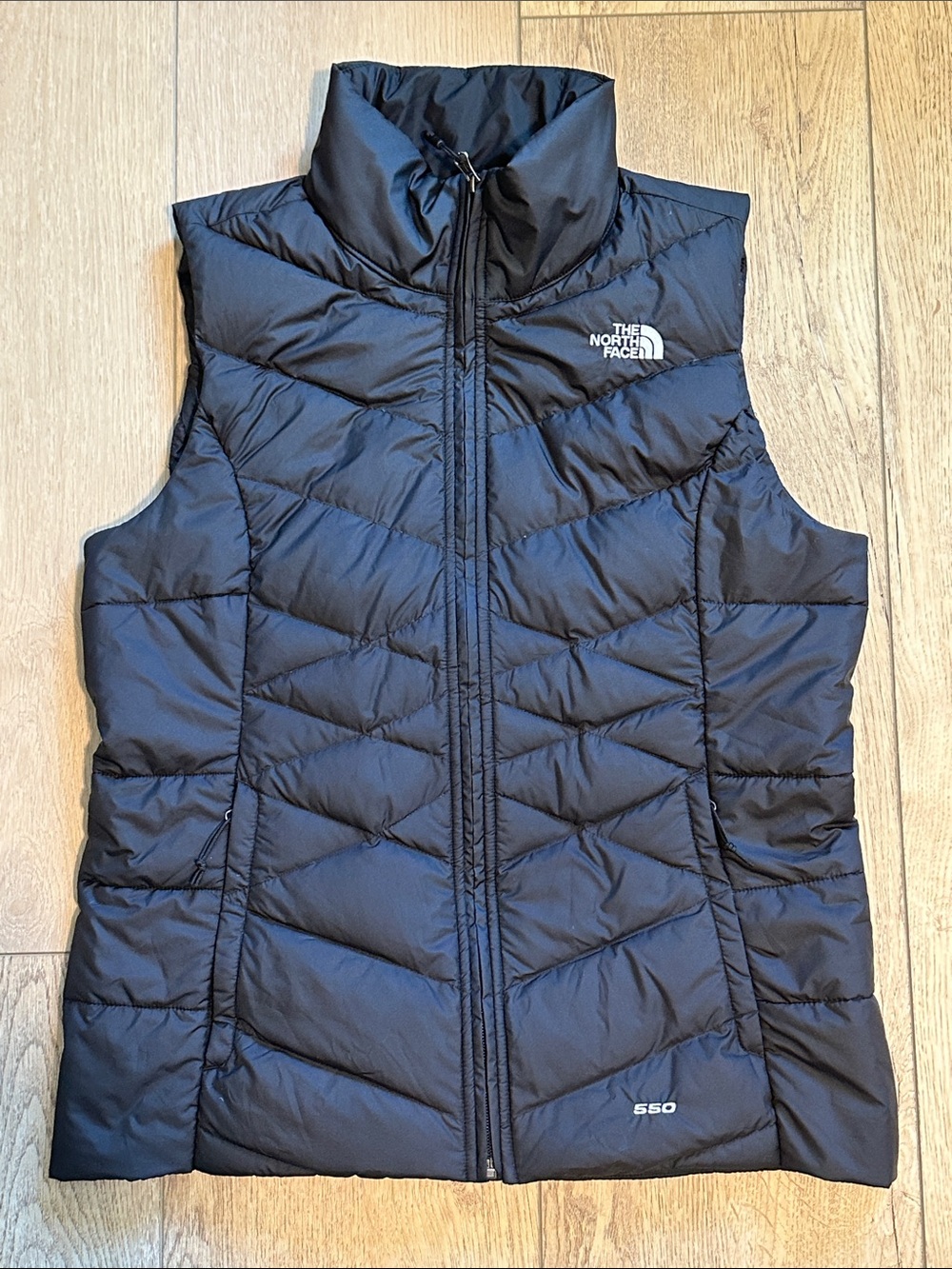The North Face Puffer Vest, Black Medium